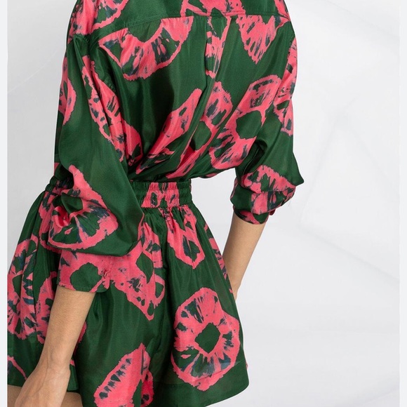 ZIMMERMANN Poppy Relaxed Shirt & Short Set - Picture 5 of 16